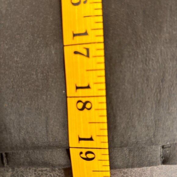 Samuel Dong Black cropped Pouf Sleeve Jacket Ruffle collar Zip/Snap Closure Sz S - Picture 13 of 14